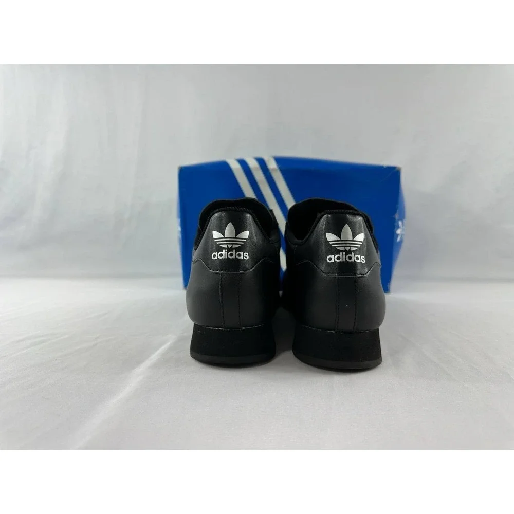 Adidas Samoa G22596 Triple Black Low Top Casual Sneakers 2012 Men's Size 12